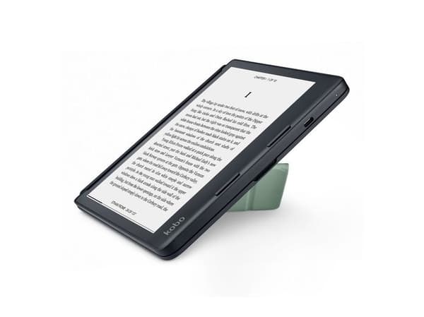 Kobo - Lommebok for eBook-leser - polyuretanlær - lys grønn - for Kobo Sage