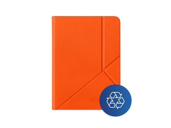 Kobo SleepCover - Lommebok for eBook-leser - Coral Reef Orange - for Kobo Clara 2E