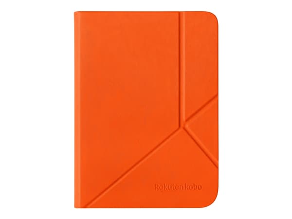 Kobo SleepCover - Lommebok for eBook-leser - Coral Reef Orange - for Kobo Clara 2E