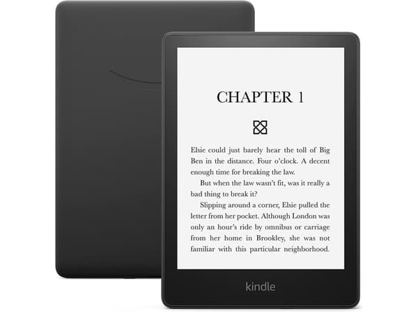 Amazon All-new Kindle Paperwhite - eBook-läsare monokrom Paperwhite - pekskärm - annonser stöds på låsskärm