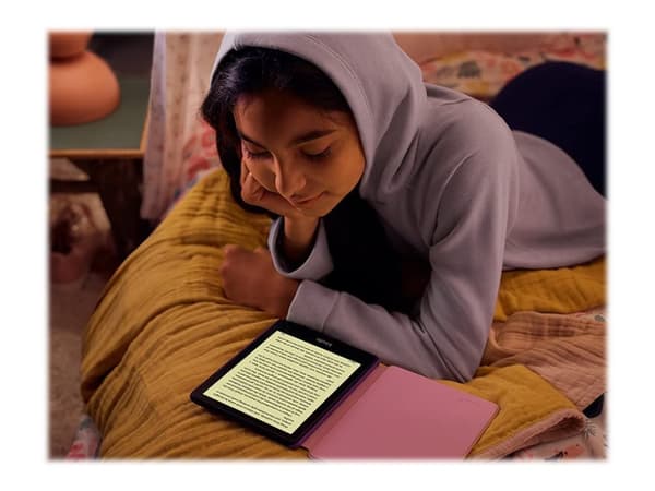 Amazon Kindle Paperwhite Kids Edition - 11. generasjon - eBook-leser - 16 GB - 6.8" monokrom Paperwhite - berøringsskjerm - Bluetooth, Wi-Fi - svart