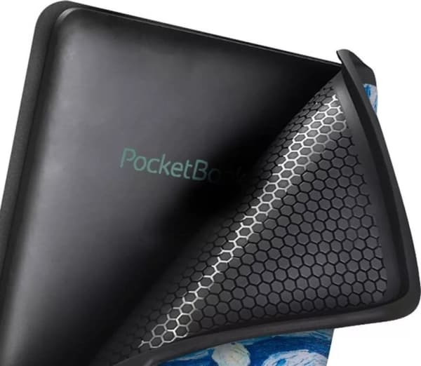 Strado nettbrettetui Grafisk etui for Pocketbook Touch Lux 4/5 627/616/628 (kvadrat) Universal