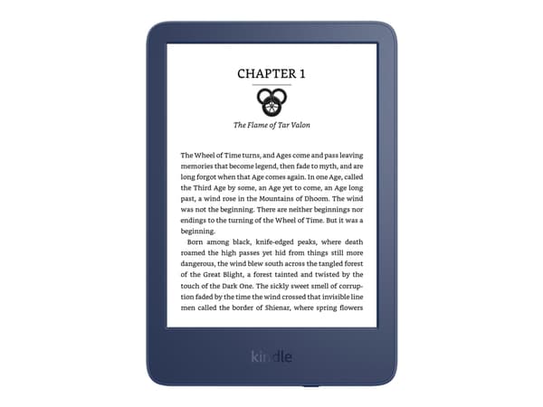 Amazon Kindle All-New - 11:e generation - eBook-läsare - 16 GB - 6" monokrom E Ink - pekskärm - Bluetooth, Wi-Fi 5 - denim - annonser stöds på låsskä