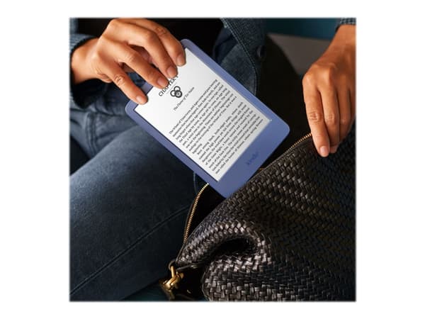 Amazon Kindle All-New - 11:e generation - eBook-läsare - 16 GB - 6" monokrom E Ink - pekskärm - Bluetooth, Wi-Fi 5 - denim - annonser stöds på låsskä