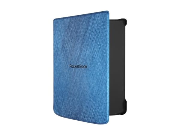 PocketBook Shell series - Lommebok for eBook-leser - polyuretanlær - blå - for PocketBook Verse, Verse PRO