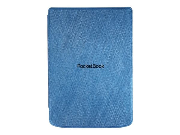 PocketBook Shell series - Lommebok for eBook-leser - polyuretanlær - blå - for PocketBook Verse, Verse PRO
