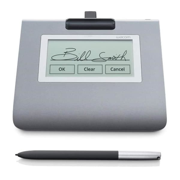 WACOM signaturterminal med STU-430 LCD-skärm - 9,6 x 6 cm - elektromagnetisk - trådbunden - USB
