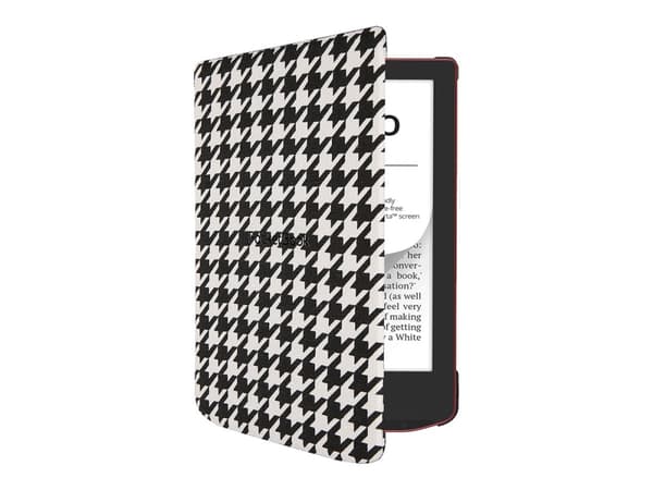 PocketBook Shell, Folio-kotelo, Musta, Valkoinen, Pocketbook, 15,2 cm (6"), Puuvilla, Mikrokuitu, Muovi, Polyuretaani (PU), Verse Mist Grey, Verse Br