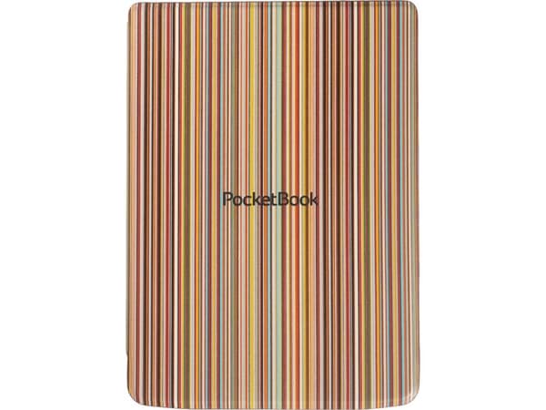 PocketBook H-S-743-CL-WW, Folio, Multifärg, Pocketbook, 19,8 cm (7.8"), Äkta läder, Mikrofiber, Plast, Polyuretan (PU), PocketBook InkPad 4, PocketBo