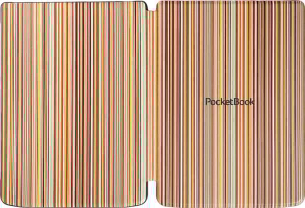 PocketBook H-S-743-CL-WW, Folio, Multifärg, Pocketbook, 19,8 cm (7.8"), Äkta läder, Mikrofiber, Plast, Polyuretan (PU), PocketBook InkPad 4, PocketBo