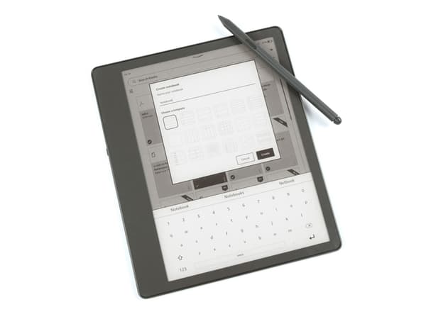 Amazon Kindle Scribe eBook Reader 10.2'' 300ppi Paperwhite display, 16GB, Premium Pen, Grey
