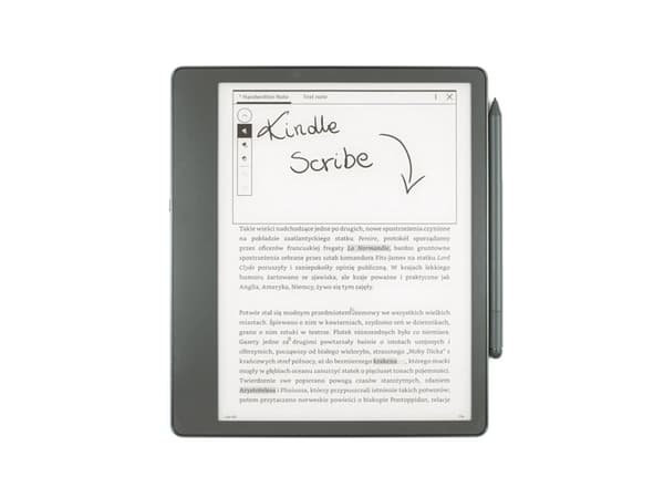 Amazon Kindle Scribe eBook Reader 10.2'' 300ppi Paperwhite display, 16GB, Premium Pen, Grey
