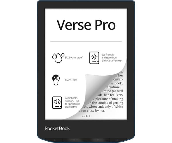 Pocketbook E-läsare Verse Pro 6´´ 16gb Svart, Blå