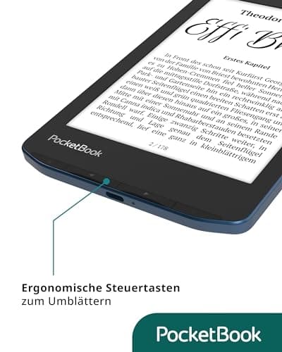 Pocketbook Verse Pro - Azure DACH-version - e-bogslæser (PB634-A-WW-B)