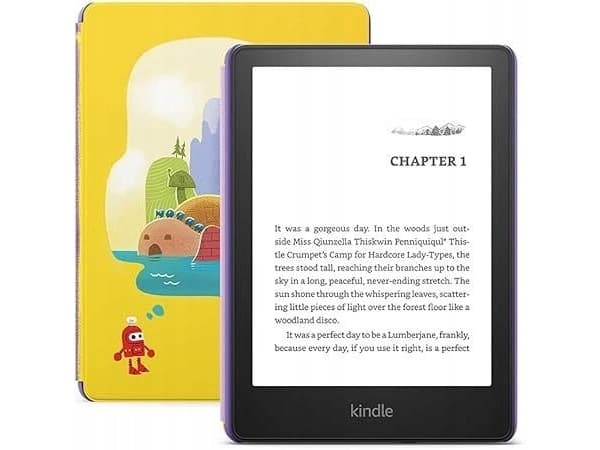Czytnik Amazon Kindle Paperwhite Kids 6.8" 16GB WiFi z zieloną okładką Emerald Forest