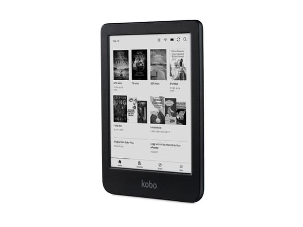 Kobo Clara BW - eBook-läsare - 16 GB - 6" E Ink Carta 1300 (1448 x 1072) - pekskärm - Wi-Fi 5, Bluetooth