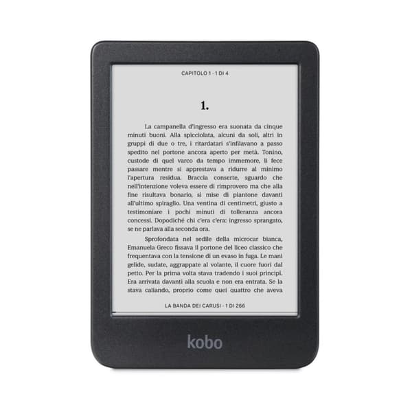 Rakuten Kobo Clara BW e-kirjanlukija Kosketusnäyttö 16 Gt Wi-Fi Musta musta