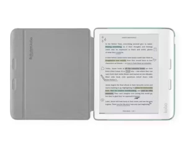Etui Kobo Libra Color Basic SleepCover Case Have Green