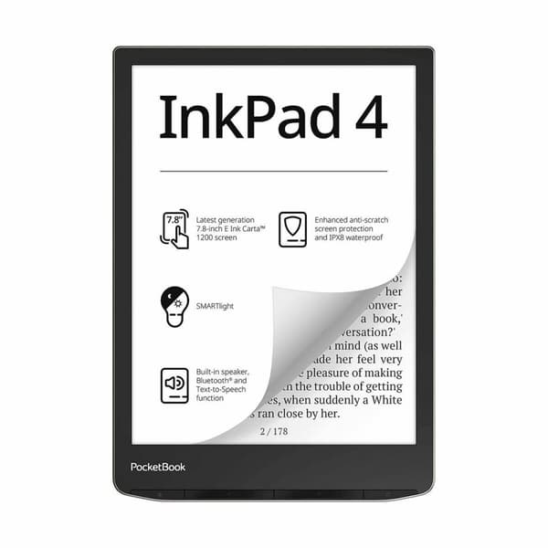 e-bok PocketBook PB743G-U-WW Svart 32 GB 7.8"