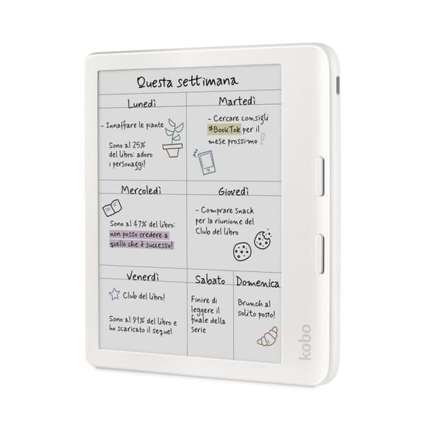 e-bok Rakuten N428-KU-WH-K-CK Vit 32 GB 7"