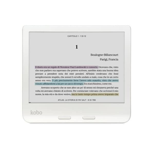 E-bog Rakuten N428-KU-WH-K-CK Hvid 32 GB 7"