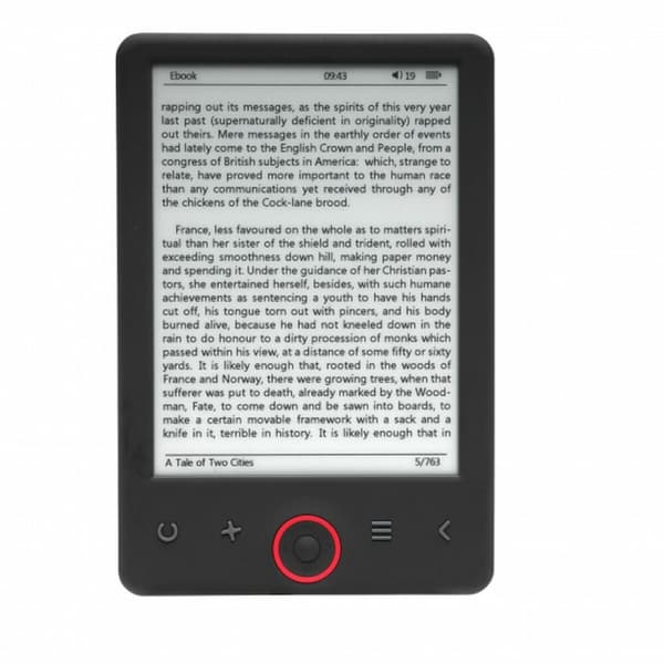 e-bok Denver Electronics 635L 4GB Svart 6" Svart