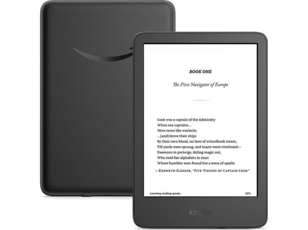 Amazon Kindle - 11:e generation - eBook-läsare - 16 GB - 6" monokrom - pekskärm - Bluetooth, Wi-Fi - svart