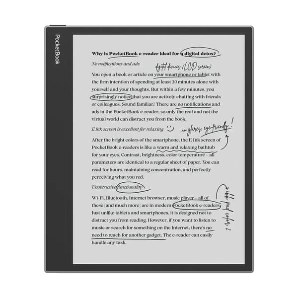 E-book PocketBook InkPad Eo 10,3” E-Ink Kaleido 3 64GB WI-FI Mist Grey