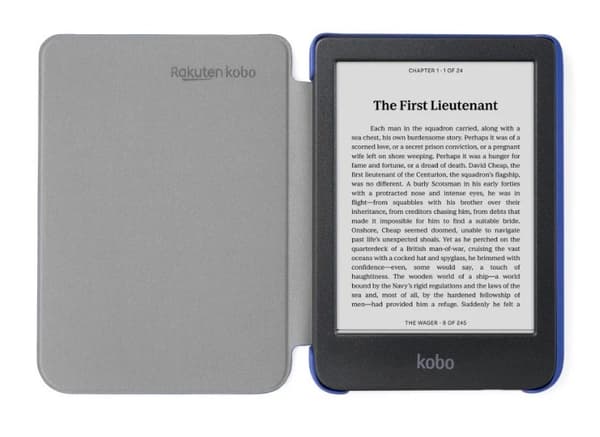 Kobo Clara Color/BW Basic SleepCover-etui i koboltblå