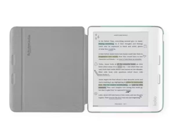 Kobo Libra Color Basic SleepCover-etui i grønt