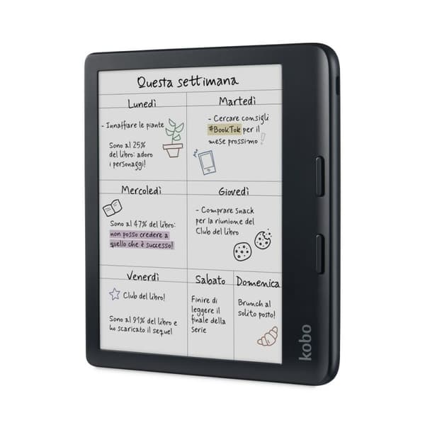 E-bog Rakuten N428-KU-BK-K-CK Sort 32 GB 7"