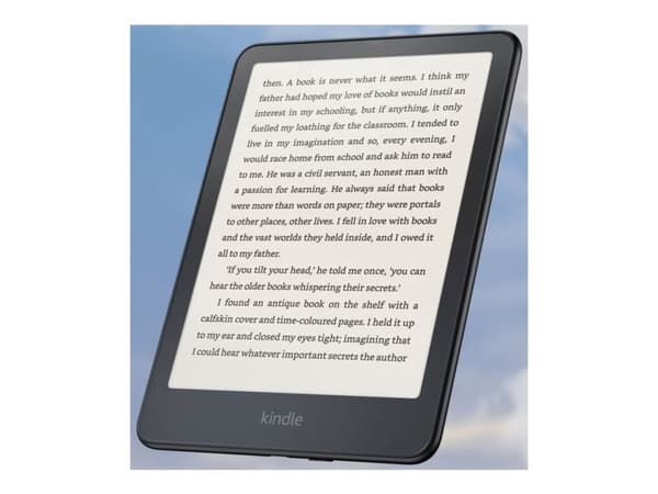 Amazon Kindle Paperwhite Signature Edition, 17.8 cm (7"), E Paper, AZW, AZW3, DOC, DOCX, EPUB, HTML, MOBI, PDF, RTF, TXT, AAX, BMP, GIF, JPEG, PNG, 3