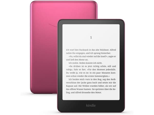 Amazon Kindle Paperwhite Signature Edition, 17,8 cm (7"), E Paper, AZW, AZW3, DOC, DOCX, EPUB, HTML, MOBI, PDF, RTF, TXT, AAX, BMP, GIF, JPEG, PNG, 3