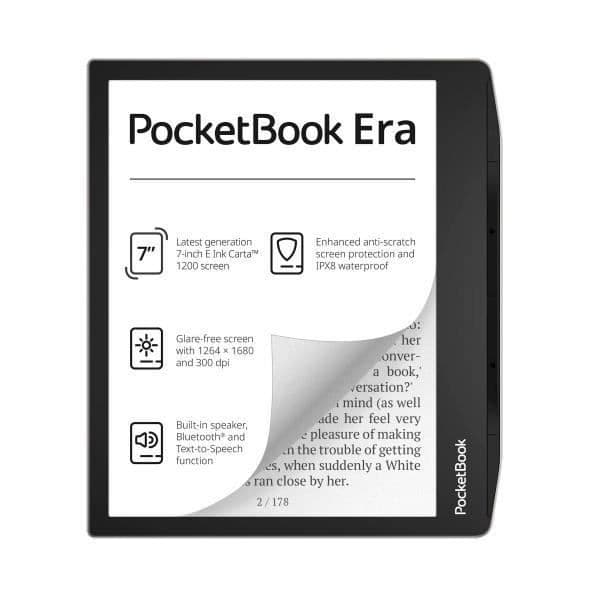 E-bok - POCKETBOOK - ERA - 7 tum - 16 Go - E Ink Carta 1200 - Vattentålig IPX8