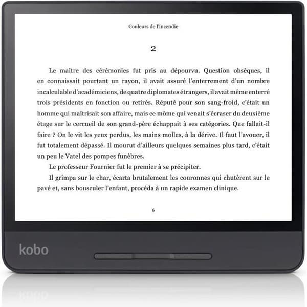 KOBO Forma E-läsare - 8 "" Carta E Ink HD pekskärm - 8 GB - Wifi - Micro USB