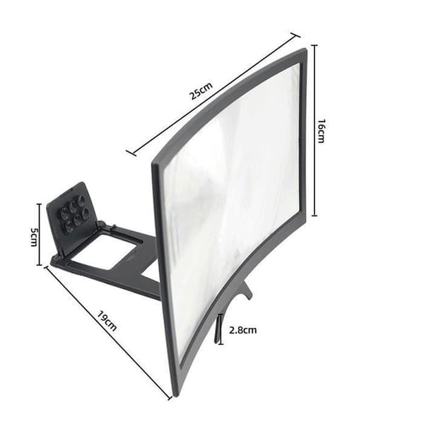 Skärmförstärkare - TD® - 12 tum - Högupplöst - Bärbar - Universal