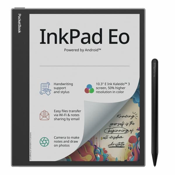 E-bog PocketBook InkPad Eo Grå 64 GB 10,3" Sort, Grå