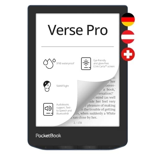 Pocketbook Verse Pro - Azure DACH-version - e-boksläsare (PB634-A-WW-B)