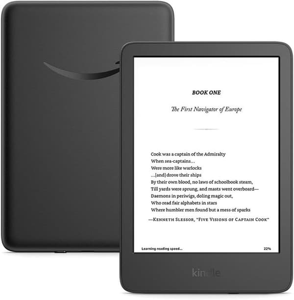 Amazon Kindle 6” 11. sukupolven B0CNV9F72P e-kirjanlukija 16 Gt Wi-Fi musta