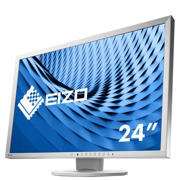 EIZO - FlexScan EV2430 - 24,1" Grå LED-skärm - 1920 x 1200 pixlar - IPS - 14ms