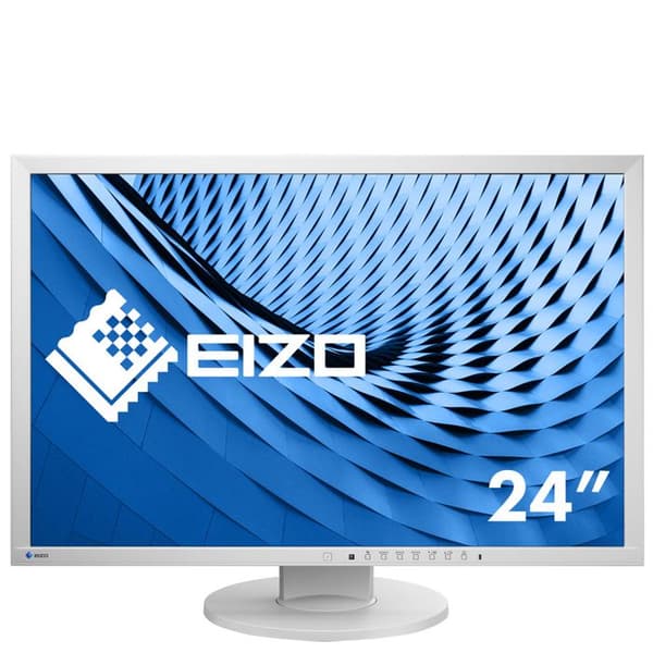 EIZO - FlexScan EV2430 - 24,1" Grå LED-skärm - 1920 x 1200 pixlar - IPS - 14ms
