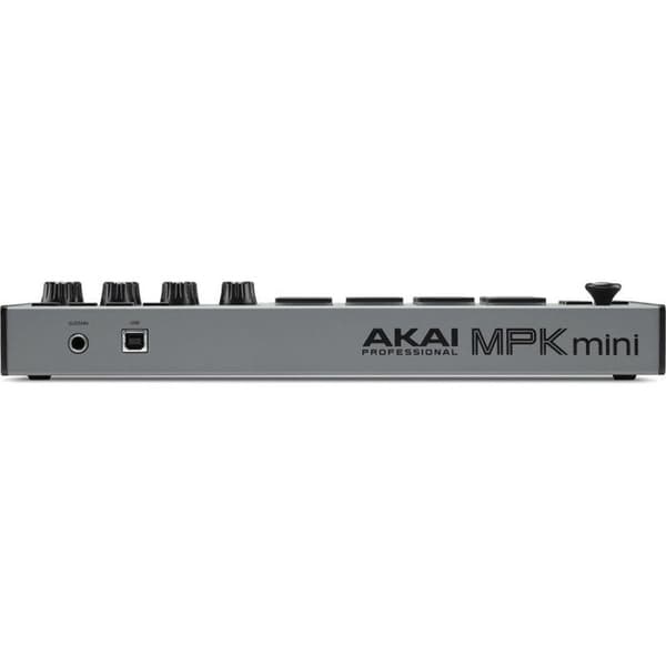 MIDI-keyboard - Akai - MPK Mini MkIII - 25 tangenter - 8 pads - OLED-skärm - Grå