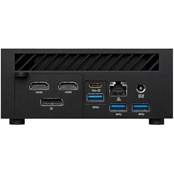 ASUS bärbar dator - Ryzen 7000H - Dubbelriktad brusreducering - 7 USB-portar - Svart