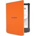 Miniatyrbild 2 av 2: Pocketbook Skyddsfodral av slitstarkt material med sömnfunktion för Verse och Verse Pro, Orange