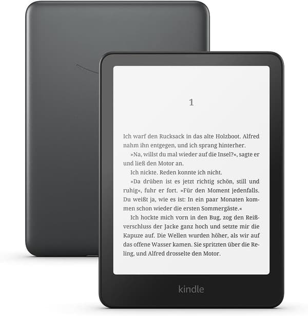 Amazon Kindle Paperwhite Signature Edition e-kirjanlukija Kosketusnäyttö 32 Gt Wi-Fi Musta, Metallinhohtoinen