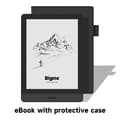 Miniatyrbild 2 av 2: Bigme eBook-läsare, 6-tums skärm, fyrkärnig prestanda,LÄS, e-Bok Läsare+Fodral Set