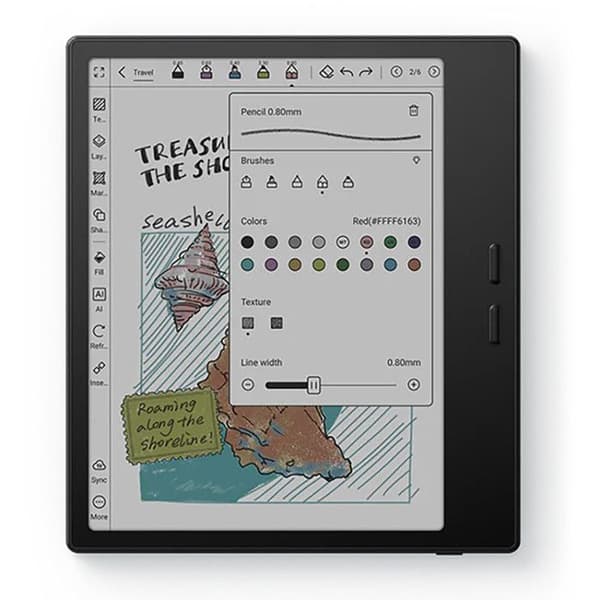 Boox Go Color 7 (Gen II) Svart