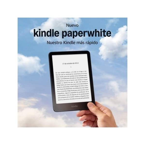 Kindle Paperwhite E-bok 7" 16GB med reklam Svart