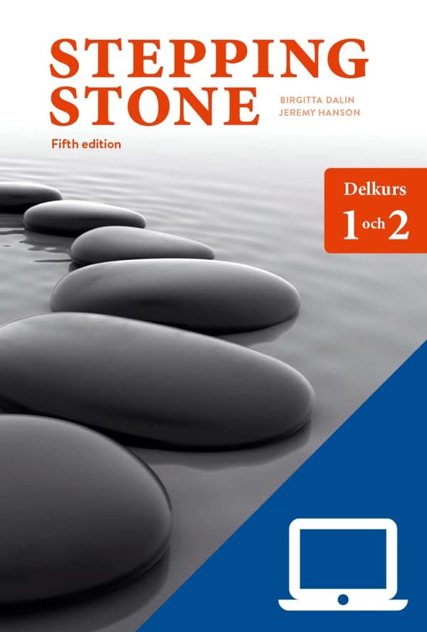 Stepping Stone delkurs 1 och 2, digital elevträning, 6 mån