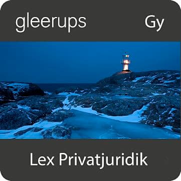 Lex Privatjuridik, digitalt läromedel, elev, 6 mån